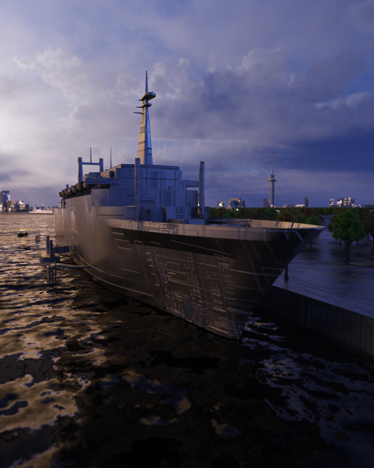 10 - Landmark - SS Rotterdam